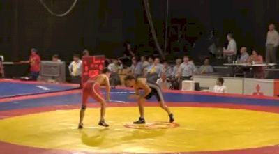 55 kg r2 Rasul Mashaizov vs Nodar Arabidze