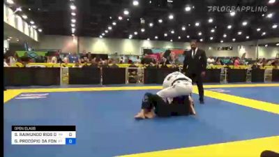 SERGIO RAIMUNDO RIOS DA SILVA vs GABRIEL PROCÓPIO DA FONSECA 2022 World Master IBJJF Jiu-Jitsu Championship