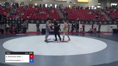 60 kg Cons 8 #2 - Samson McKissick Staley, Pit Crew WC vs Maksim Mukhamedaliyev, Izzy Style Wrestling