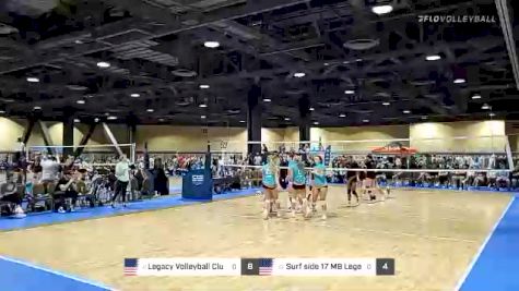 Legacy Volleyball Club 17 vs Surf side 17 MB Legends - 2022 JVA West Coast Cup presented by Nike