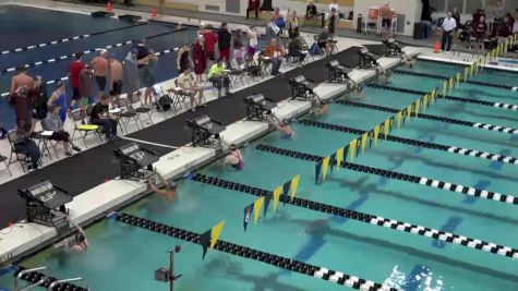 Purdue Invite, Women 200 Back D Final