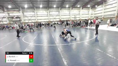 112 lbs Cons. Round 2 - Elam Russell, Southern Idaho Wrestling Club vs Jack Burdick, Sons Of Atlas