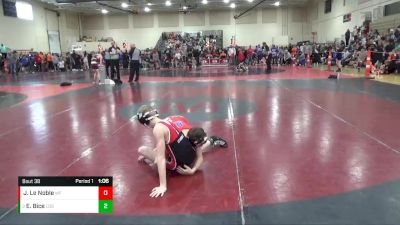 95 lbs Quarterfinal - Eric Bice, Legends Of Gold vs Jaydon Le Noble, Wrestling Factory