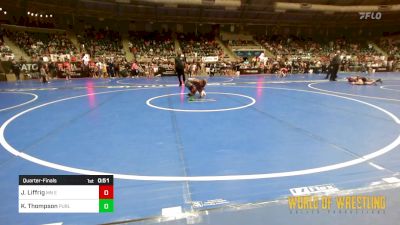 61 lbs Quarterfinal - Jaxon Liffrig, MN Elite vs Kal Thompson, Purler Wrestling, Inc