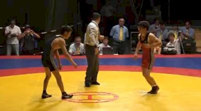 55 kg sf Ramazal Saipedinov vs Peter Sivsev