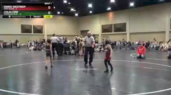 60 lbs Finals (2 Team) - Owen Westrem, Iowa Silver vs Colin Kirk, Tennessee Blue