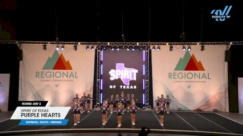Spirit of Texas - Purple Hearts [2024 L2 Youth - Medium Day 2] 2024 The Southwest Regional Summit
