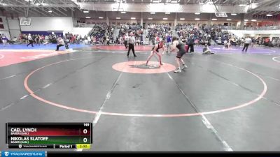 149 lbs Cons. Round 2 - Nikolas Slatoff, Baker (Kan.) vs Cael Lynch, Baker (Kan.)