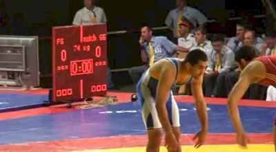 74 kg r1 Ruslan Valiev vs Zalikan Garangaev