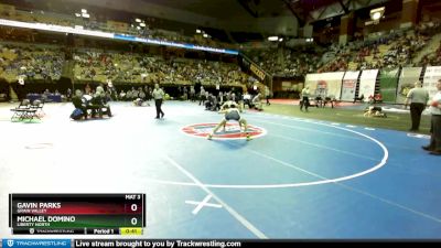 120 Class 4 lbs Cons. Semi - Gavin Parks, Grain Valley vs Michael Domino, Liberty North