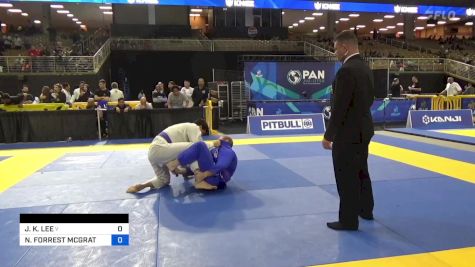JAMES K. LEE vs NATHAN FORREST MCGRATH 2024 Pan Jiu Jitsu IBJJF Championship