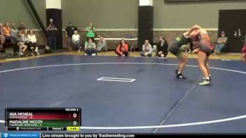 118 lbs Round 2 (6 Team) - Ava Mcneal, FEWTeamIowa vs Madaline Mccoy, TigerHawk Wrestling
