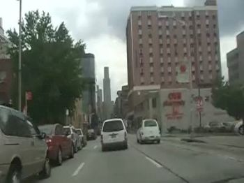 Heading Onto Campus @ Pitt