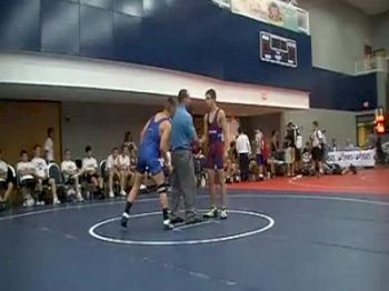 140 lbs Clay Wenger OH VS Brett Blend AR