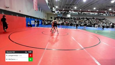 138 lbs Round Of 32 - Ryan Langenmayr, Lakeland vs Matthew McCann, Bridgewater-Raritan