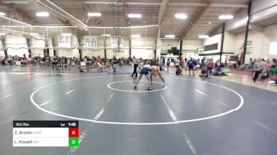 193.7 lbs Rr Rnd 3 - Zack Arsala, Gunston Wrestling Club vs Landon Kissell, N/a