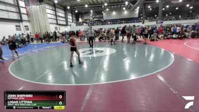 73 lbs Cons. Round 3 - Logan Littman, Great Neck Wrestling Club vs John Shepherd, Nottoway NCWC