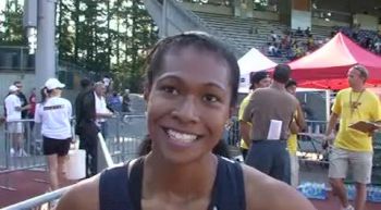Chelsea Balbosa - 2nd place HS 800 at 2010 Harry Jerome Classic