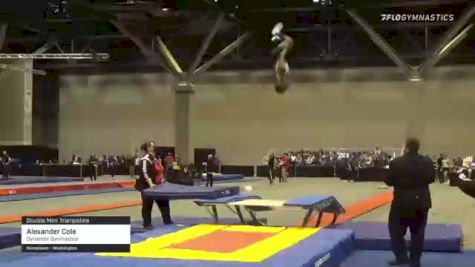 Alexander Cole - Double Mini Trampoline, Dynamite Gymnastics - 2021 USA Gymnastics Championships