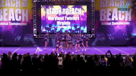 Maryland Twisters Virginia - Surge [2024 L2 Senior - Small Day 2] 2024 ACDA Reach the Beach Cheer Grand Nationals