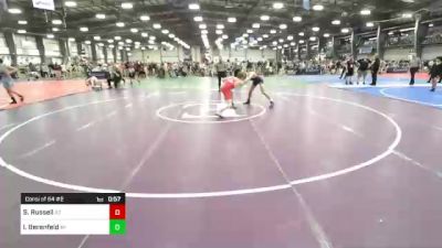 138 lbs Consi Of 64 #2 - Sabian Russell, AZ vs Ilan Berenfeld, MI