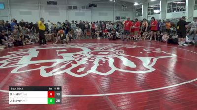 171 lbs Pools - Oliver Hallett, The Asylum Red vs Jace Meyer, PA Titan Wrestling