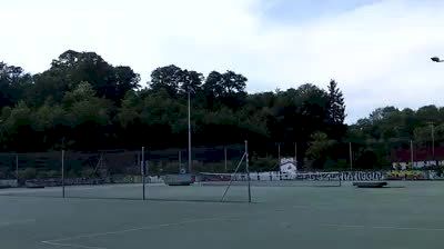 Walk and talk to the stadium at Lausanne