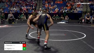 165 lbs Round Of 16 - Logan Peterson, South Dakota State vs Andrew Fogarty, North Dakota State