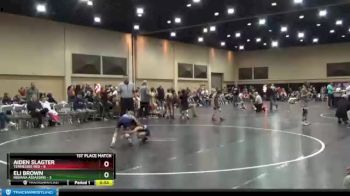 50 lbs Finals (2 Team) - Eli Brown, Indiana Assassins vs Aiden Slagter, Tennessee Red