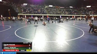 86 lbs Cons. Round 2 - Talon Fouche, Iowa vs Conall Dunlay, McDominate Training Center