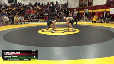 138 lbs Cons. Round 3 - Damien Reyes, Mesa Ridge vs Brogan Fielding, Spire Academy