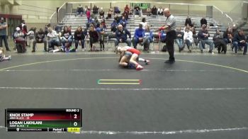 64 lbs Round 2 (6 Team) - Logan Lakhlani, SWAT Black vs Knox Stamp, ARES Black