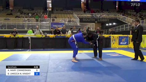 AMANDA MARY ZIMMERMAN vs BLESSING UMECCA N. KNIGHTEN 2024 Pan Jiu Jitsu IBJJF Championship