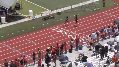 Youth Girls' 100m 2023 Aau Regional Qualifier 19, Semi-Finals 3 - Age 11