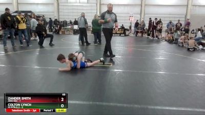 65 lbs Round 2 (6 Team) - Colton Lynch, Mi Pitbulls vs Zander Smith, Ares Red