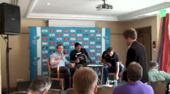 Press Conference with Andreas Thorkildsen & Tero Pitkamaki- 2010 Paris Diamond League