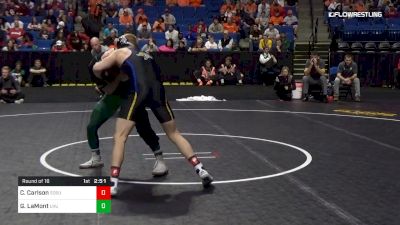 157 lbs Round Of 16 - Colten Carlson, South Dakota State vs Grant LaMont, Utah Valley