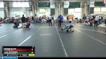 80 lbs Round 6 (8 Team) - Case Guftason, Warhawks Wrestling vs Hayden Black, 84 Athletes