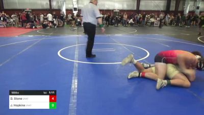 189 lbs Consi Of 8 #2 - Derek Stone, Unattached vs James Hopkins, Unattached