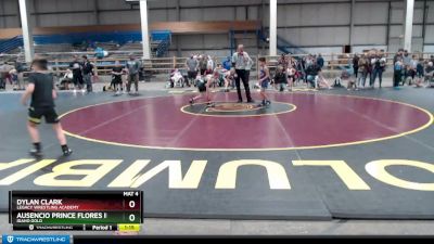 70 lbs Cons. Round 2 - Ausencio Prince Flores Iii, Idaho Gold vs Dylan Clark, Legacy Wrestling Academy