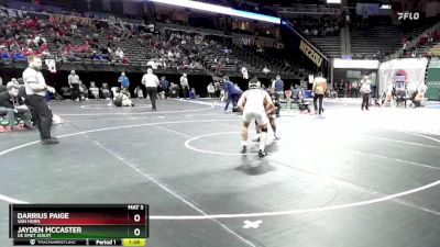 165 Class 3 lbs Semifinal - Jayden McCaster, De Smet Jesuit vs Darrius Paige, Van Horn