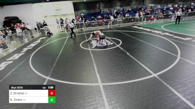 113 lbs Round Of 128 - Zaiyahn Ornelas, NE vs Rocklin Zinkin, CA