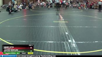 53 lbs Round 1 (4 Team) - Jaxton Whitlow, Contenders Wrestling Academy Blue vs Henry Otto, Steel Valley