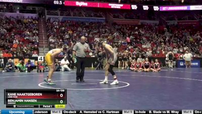 3A-138 lbs Semifinal - Benjamin Hansen, Ankeny vs Kane Naaktgeboren, Linn-Mar