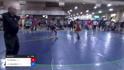 41 kg Rnd Of 16 - Arav Pandey, American Dream Wrestling Club vs Jacob Saunders, Xtreme Training