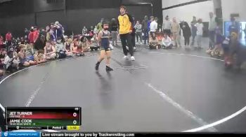 45 lbs Jamie Cook, Team Bear White vs Jet Turner, Eastside