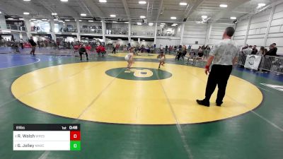 81 lbs Consolation - Ryder Walsh, Wrestlers Way vs George Jolley, MarcAurele WC