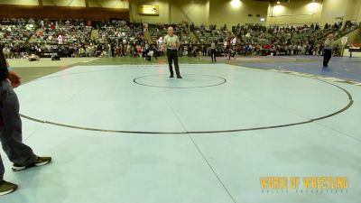 96 lbs Round Of 16 - Ryanen Morrison, Red Devil Mat Club vs Sully Karmon, St. Paris Graham