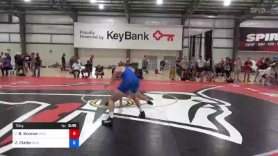 70 kg Round Of 128 - Blake Noonan, Michigan Wrestling Club vs Zach Platte, Michigan