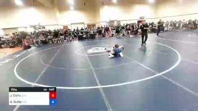 55 kg Rnd Of 64 - Joseph Curry, Ohio vs Adam Butler, The Wrestling Factory Of Cleveland